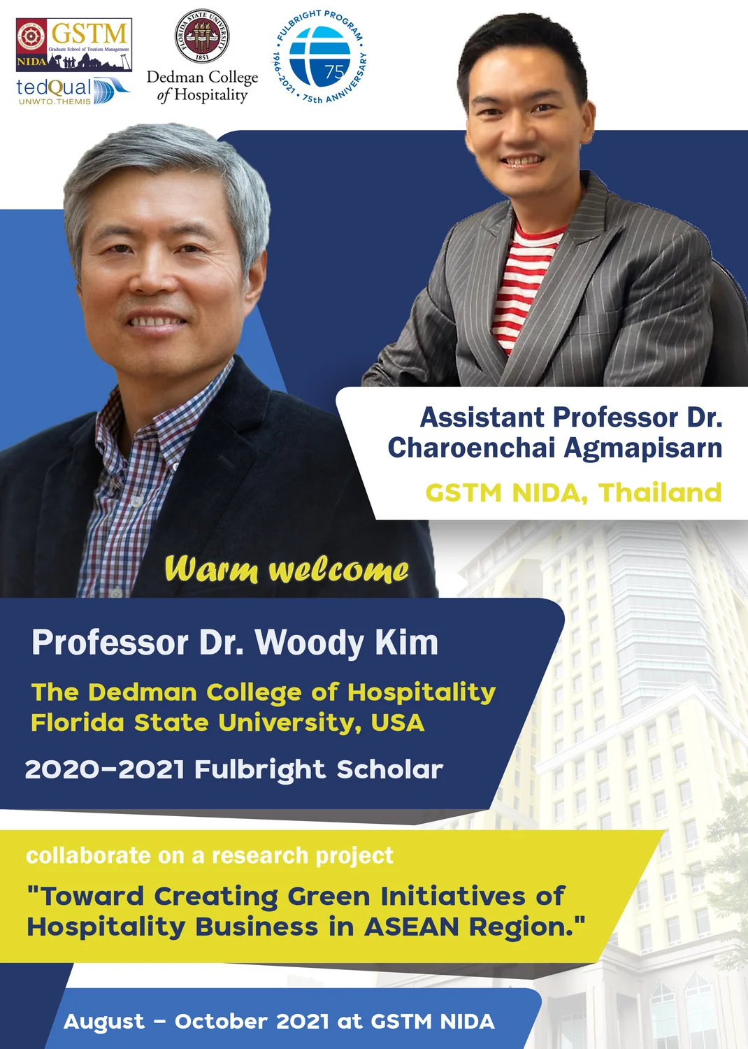 Welcome Professor Dr.Woody Kim