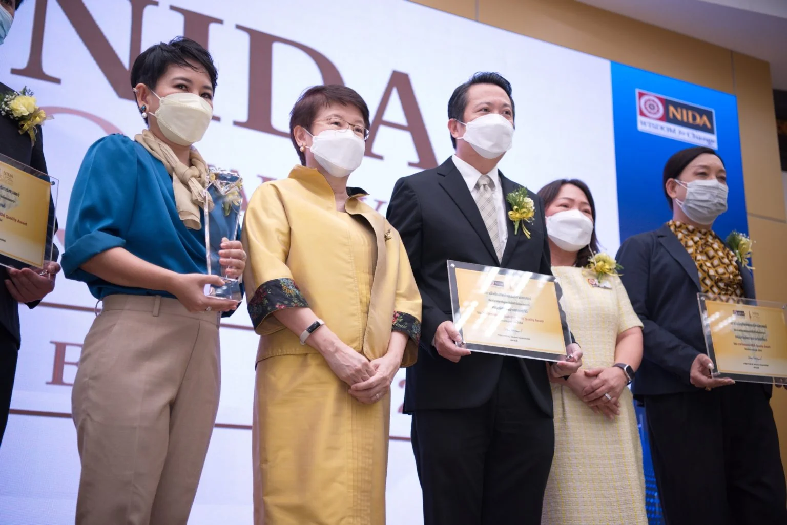 คณะการจัดการการท่องเที่ยว เข้ารับรางวัล NIDA Quality Award