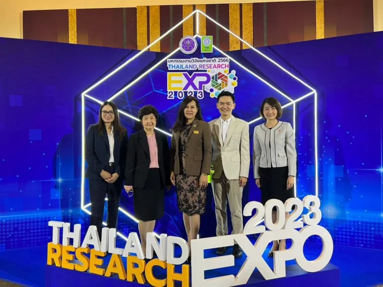 คณาจารย์สถาบันบัณฑิตพัฒนบริหารศาสตร์ เข้าร่วมนำเสนอผลงานในมหกรรมงานวิจัยแห่งชาติ Thailand Research Expo 2023
