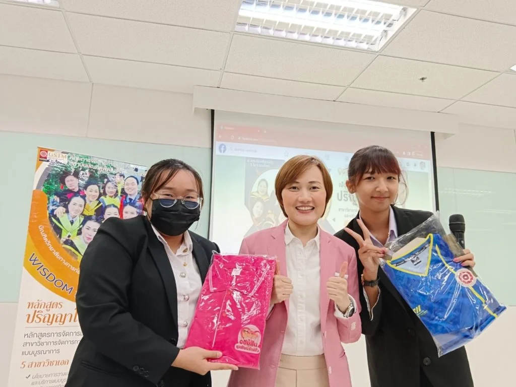 ทีมผู้บริหารคณะการจัดการการท่องเที่ยวนิด้า พร้อมด้วยเจ้าหน้าที่และนักศึกษาทุน ร่วมประชาสัมพันธ์หลักสูตรกับนักศึกษา และเข้าพบปะผู้บริหารสถาบันปัญญาภิวัฒน์เพื่อหารือความร่วมมือร่วมกัน