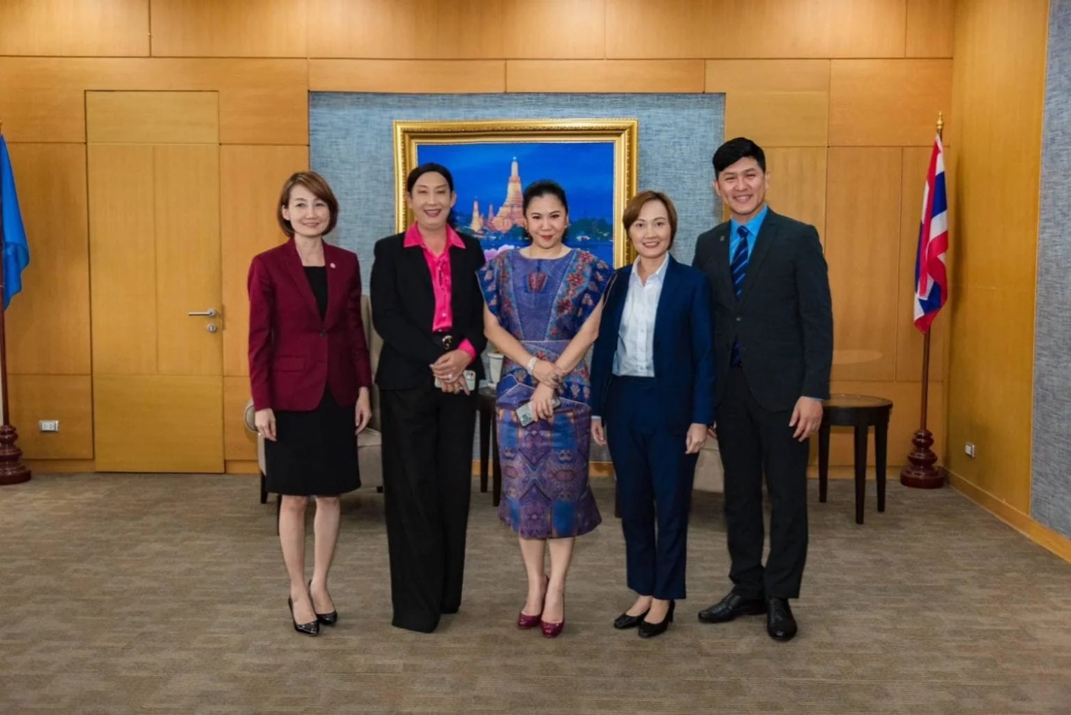 ทีมผู้บริหารคณะการจัดการการท่องเที่ยว เข้าพบคุณฐาปนีย์ เกียรติไพบูลย์ ผู้ว่าการการท่องเที่ยวแห่งประเทศไทย (ททท.) เพื่อแสดงความยินดีในโอกาสรับตำแหน่งและพูดคุยถึงความร่วมมือในการขับเคลื่อนการท่องเที่ยวไทยร่วมกันทีมผู้บริหารคณะการจัดการการท่องเที่ยว