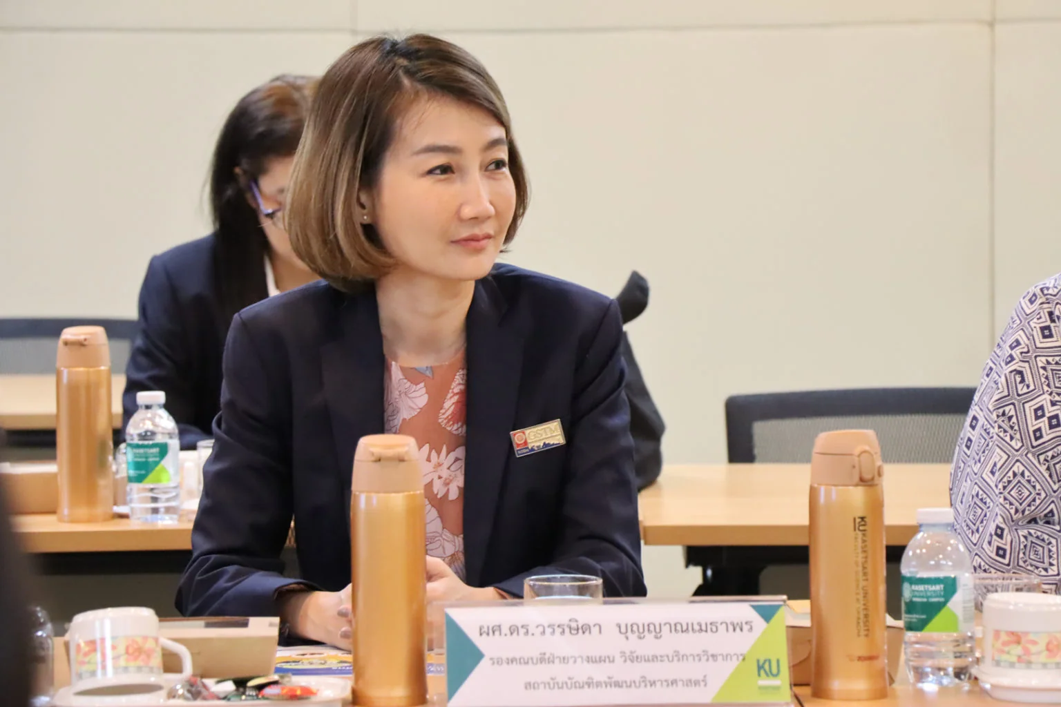 คณาจารย์และเจ้าหน้าที่ คณะการจัดการการท่องเที่ยวนิด้า เข้าศึกษาดูงานระบบการวัด การวิเคราะห์ และการจัดการความรู้ ณ คณะวิทยาศาสตร์ มหาวิทยาลัยเกษตรศาสตร์ วิทยาเขตศรีราชา
