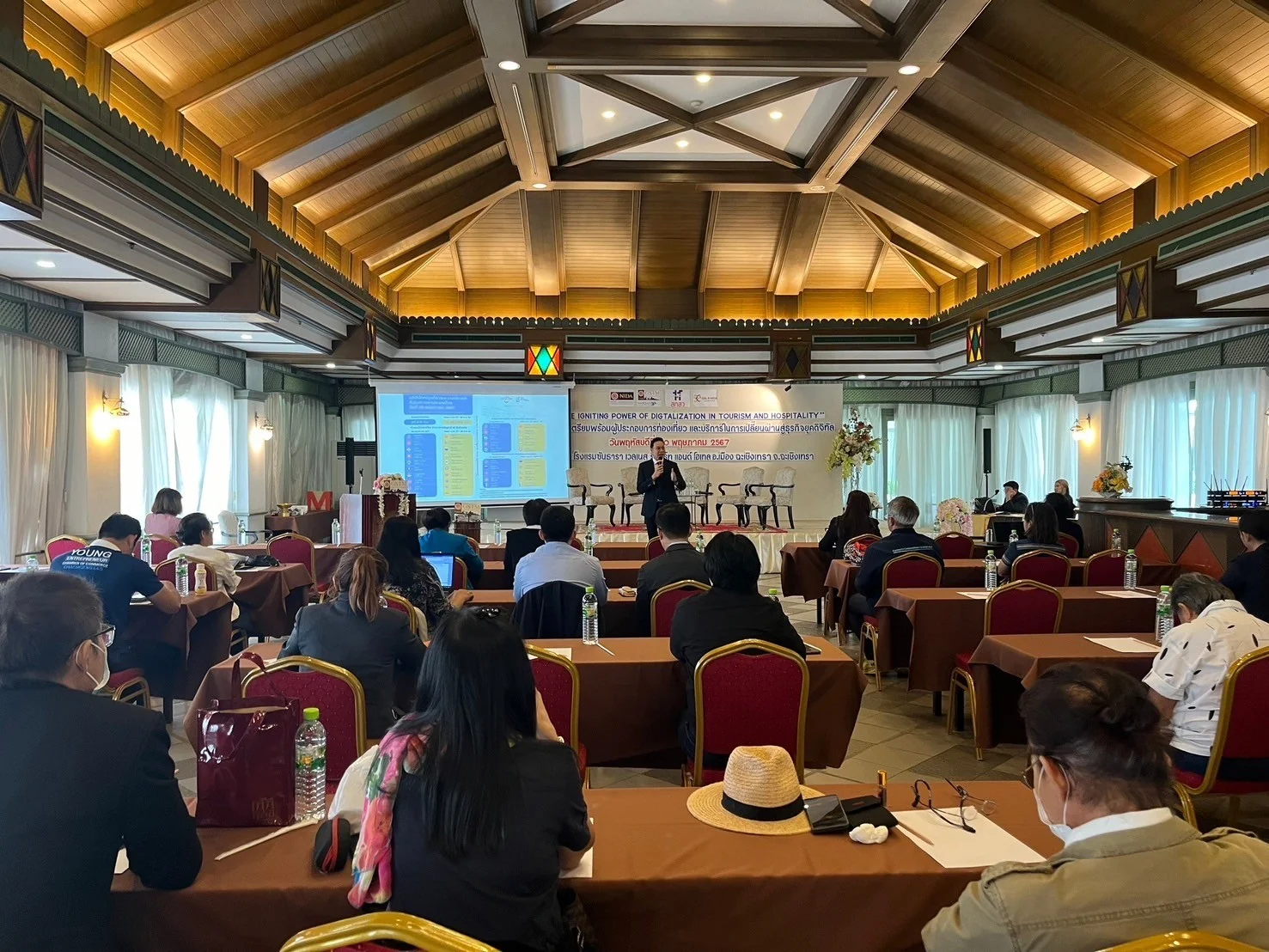 กิจกรรมสัมมนาเชิงปฏิบัติการ “The Igniting Power of Digitalization in Tourism and Hospitality”