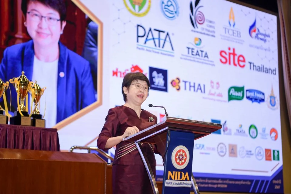 พิธีเปิดการแข่งขันตอบคำถามระดับชาติภาคบริการ ด้านการท่องเที่ยว การโรงแรมและธุรกิจการบิน