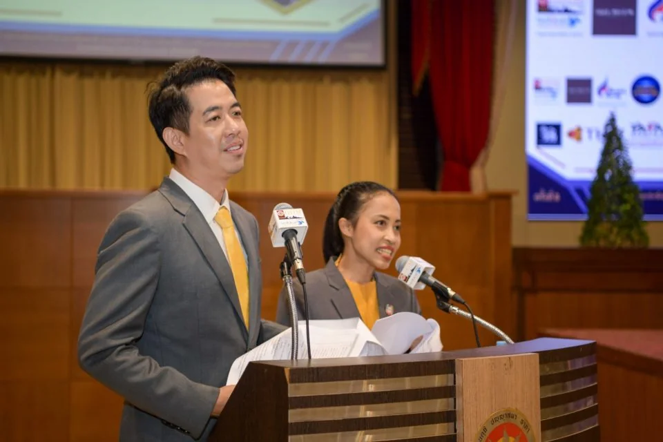 พิธีเปิดการแข่งขันตอบคำถามระดับชาติภาคบริการ ด้านการท่องเที่ยว การโรงแรมและธุรกิจการบิน