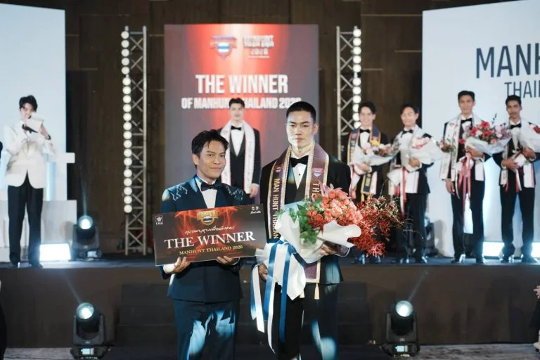 โฉมหน้าสุภาพบุรุษ Manhunt Thailand 2026! GSTM NIDA ร่วมยินดีผู้ชนะบนเวทีระดับโลก พร้อมหนุนทุนการศึกษาพัฒนาศักยภาพผู้นำ