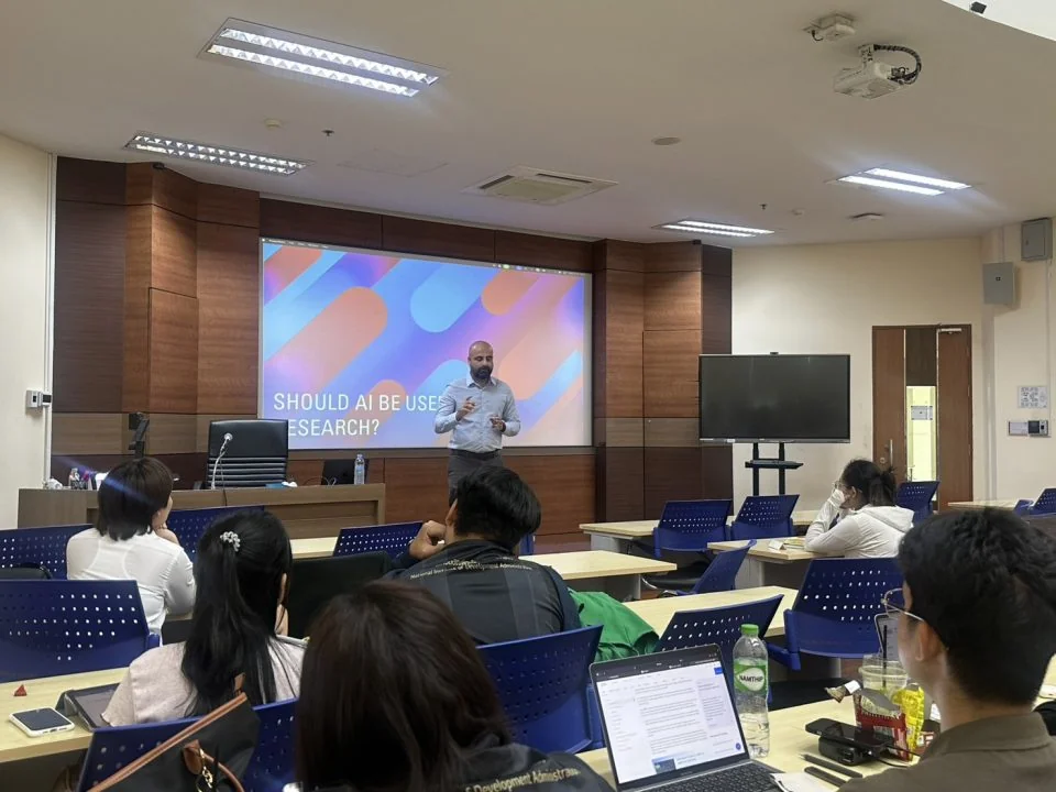 การบรรยายพิเศษ “Leveraging Generative AI for Research”